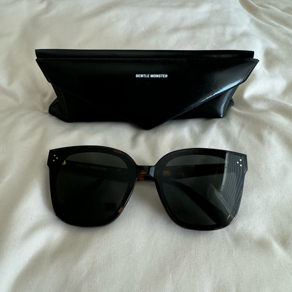 Gentle Monster Tortoise Shell Rick Sunglasses